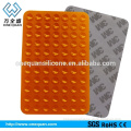 square shape custom sucker silicone cup mat